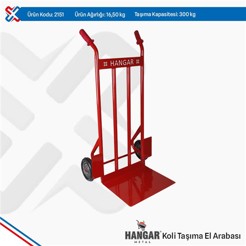 Koli Taşıma Arabası 300 Kg.